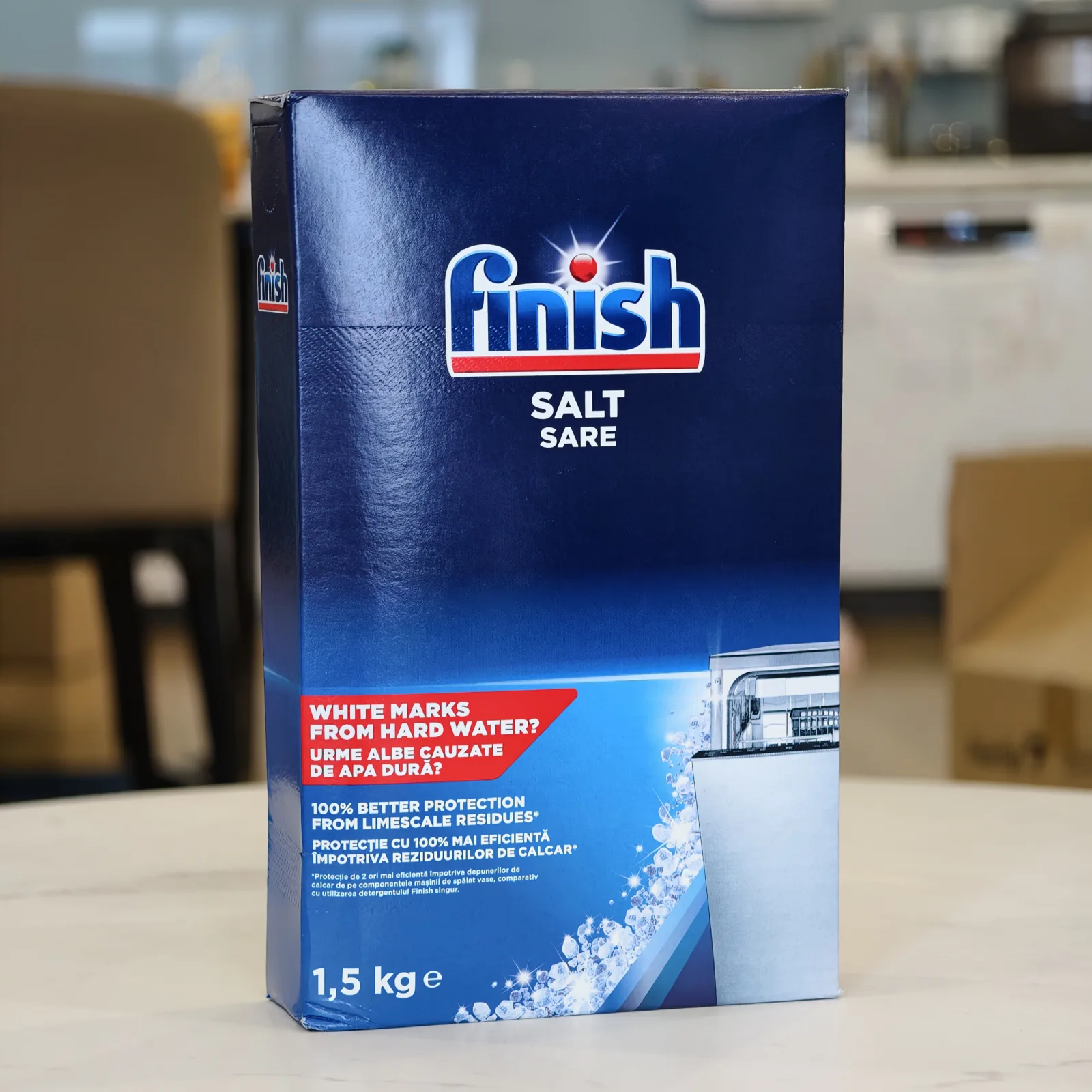 Muối rửa bát Finish 1,5 kg