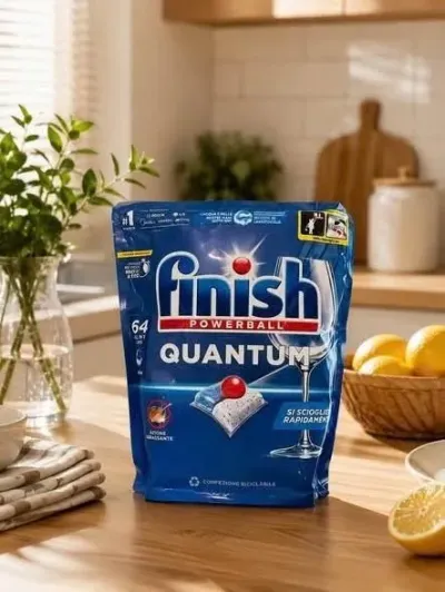 Viên rửa bát Finish Quantum 64 viên